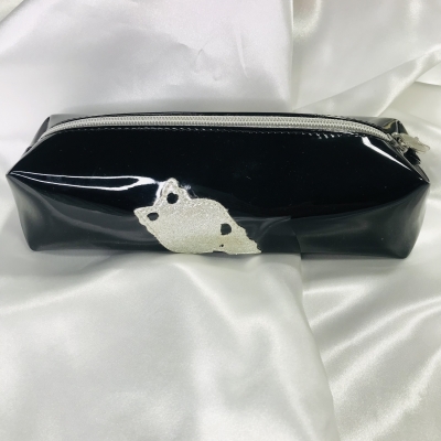 Trousse école vinyl noire