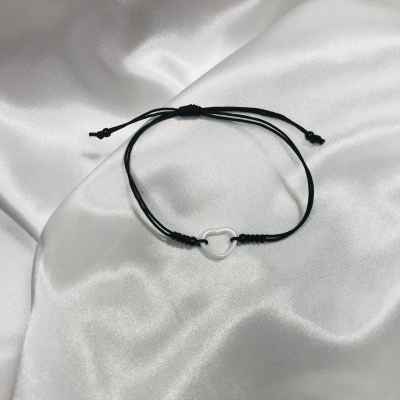 Bracelet cœur en céramique